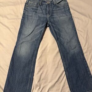 Reclaimed Vintage Denim Blue Straight Jeans